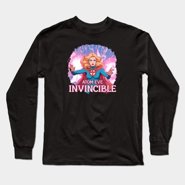 ATOM EVE  INVINCIBLE Long Sleeve T-Shirt by Pixy Official